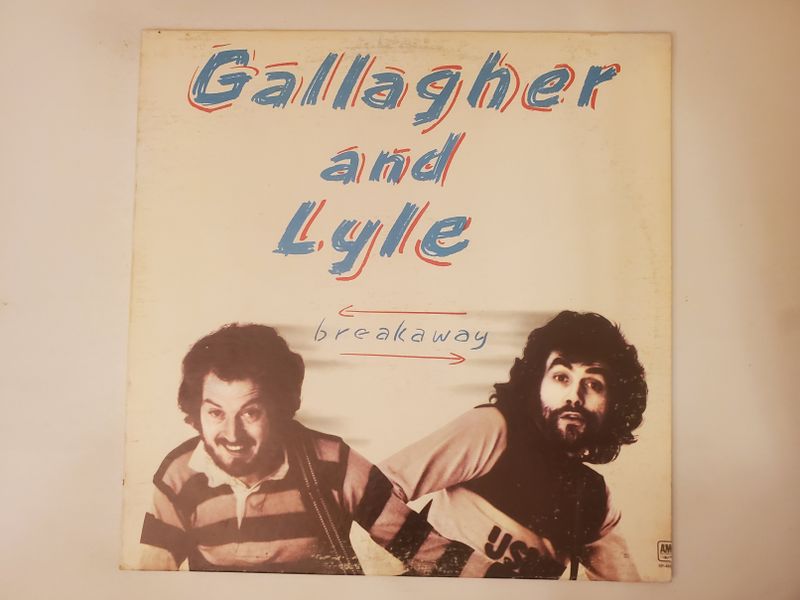 Gallagher and Lyle Breakaway vinyl record